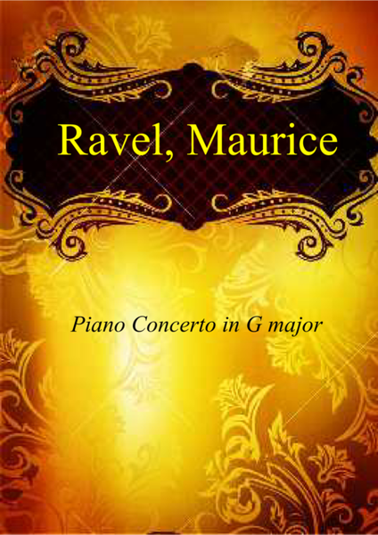 Ravel - Piano Concerto in G major (Piano solo)