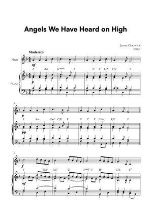Book cover for Angels we have heard on high (for Flute and Piano)