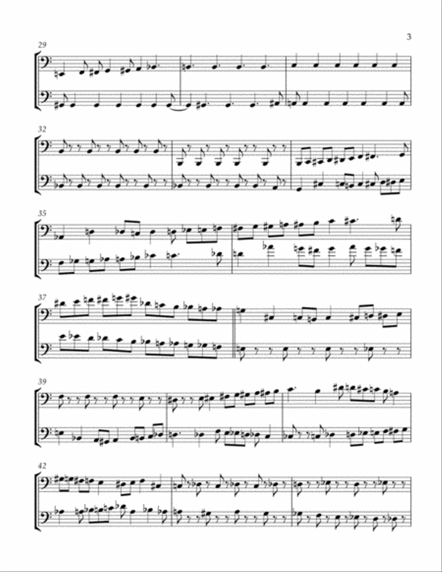 Equal But Different Woodwind Duet scores gallery preview page 3