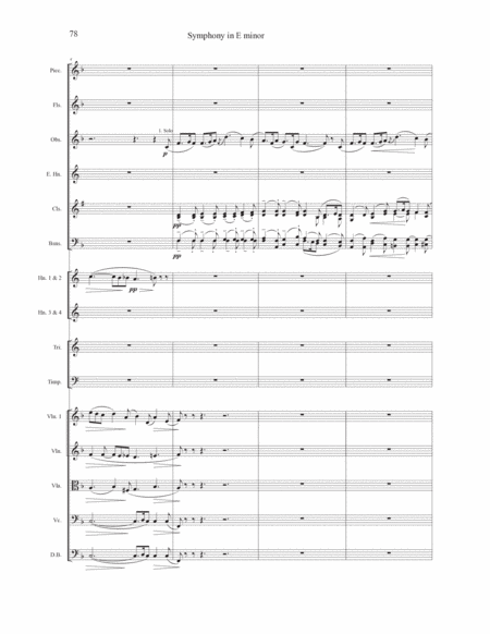 Gaelic Symphony, Movement II, Score and Parts
