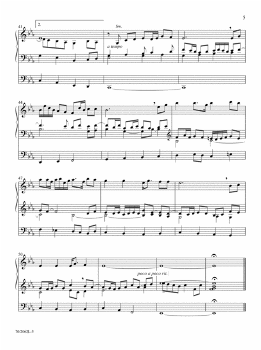 The Sacred Organ Library, Vol. 2 Organ Solo scores gallery preview page 4