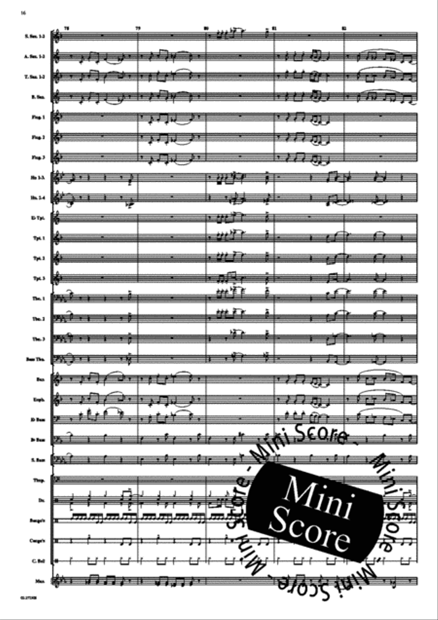Cugat's Cocktail Big Band scores gallery preview page 22