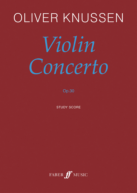 Knussen O /Violin Concerto (ST Score)