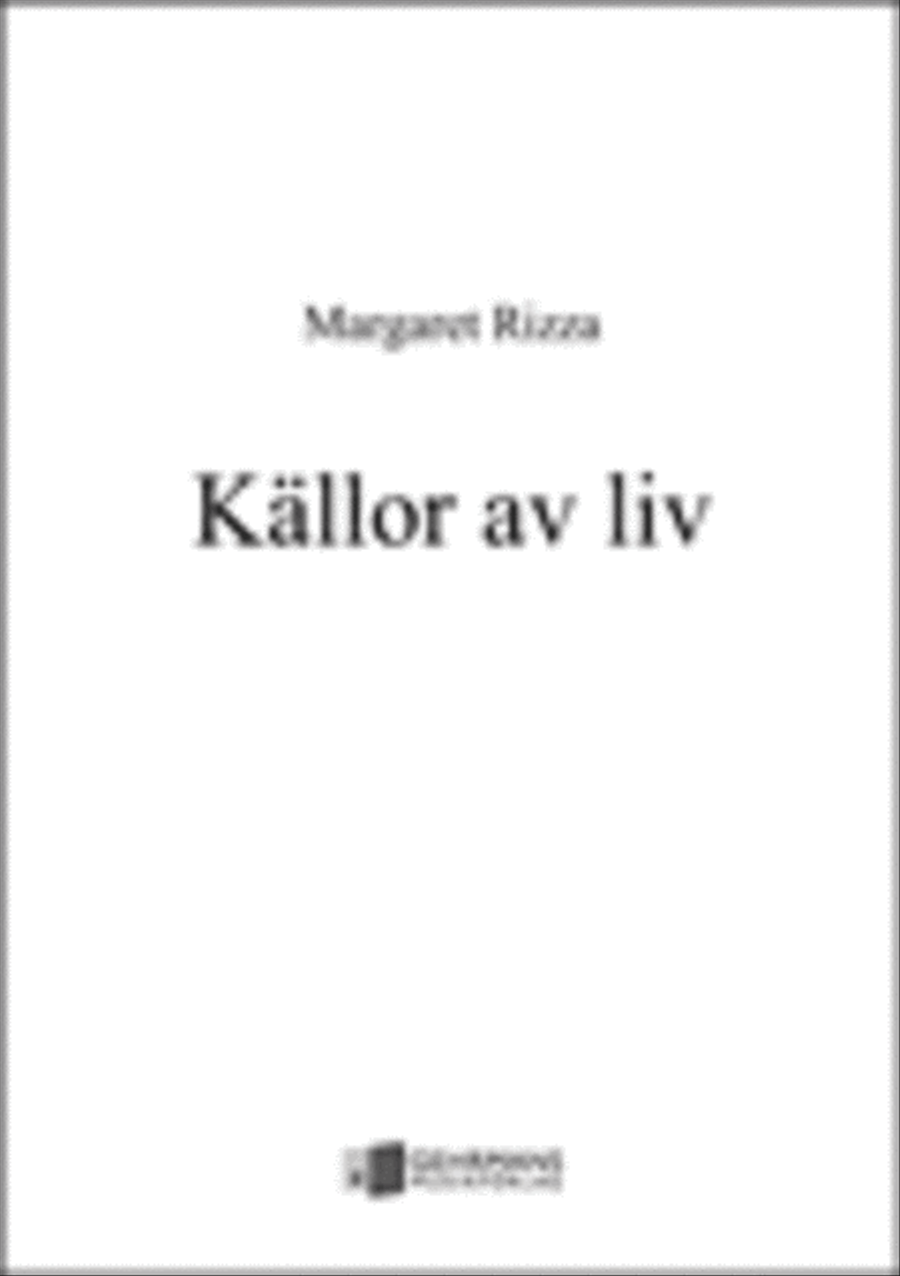 Kallor av liv Kallor av liv 4-Part scores gallery preview page 1