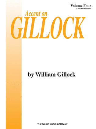Book cover for Accent on Gillock Volume 4