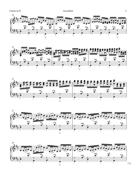 Pachelbel "Canon in D" for Violin & Accordion Duo image number null