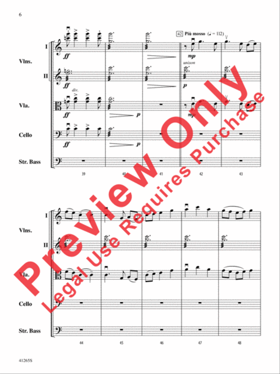 Country Song String Orchestra scores gallery preview page 7