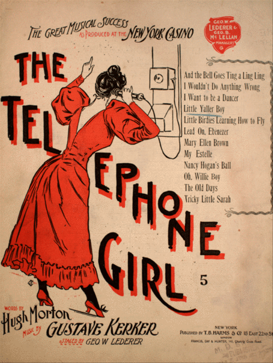 The Telephone Girl. Little Yaller Boy Voice scores gallery preview page 1