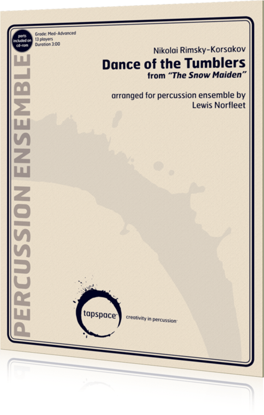 Dance of the Tumblers Percussion Ensemble scores gallery preview page 1