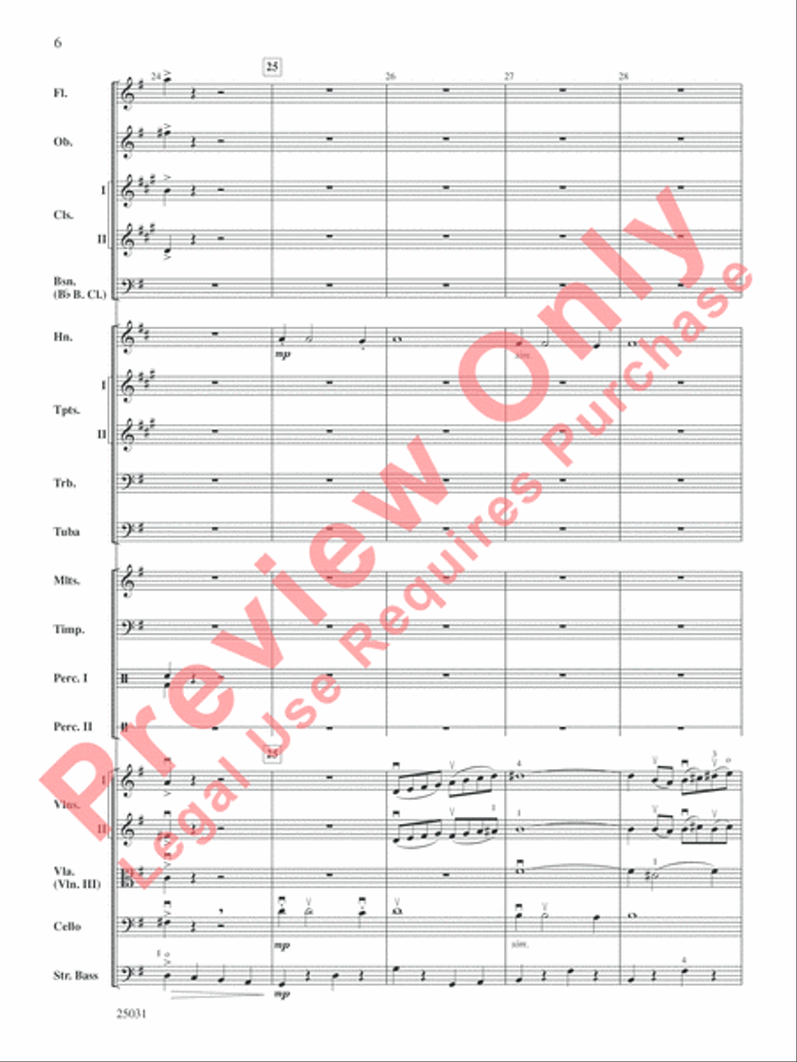 Comedy Tonight Comedy Tonight Full Orchestra scores gallery preview page 7