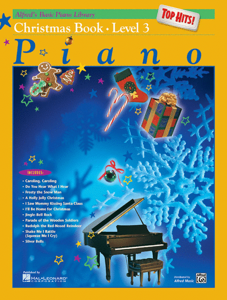 Alfred's Basic Piano Library Top Hits! Christmas, Book 3
