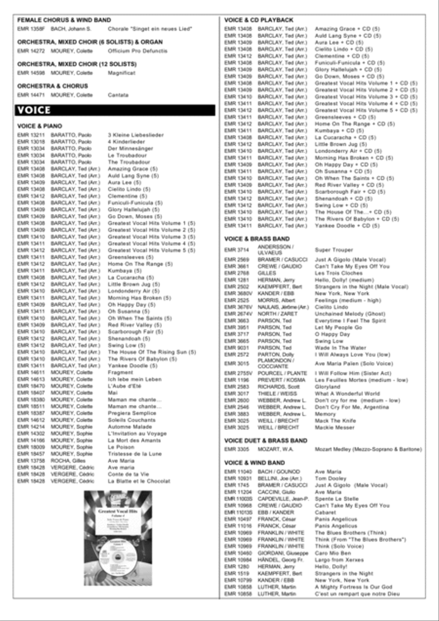 Lascia ch'io pianga Soprano Voice scores gallery preview page 5