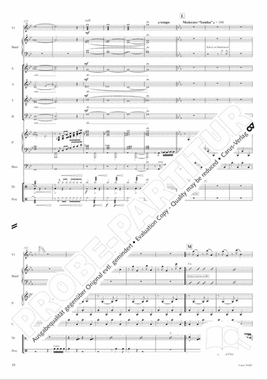 Missa latina 4-Part scores gallery preview page 11