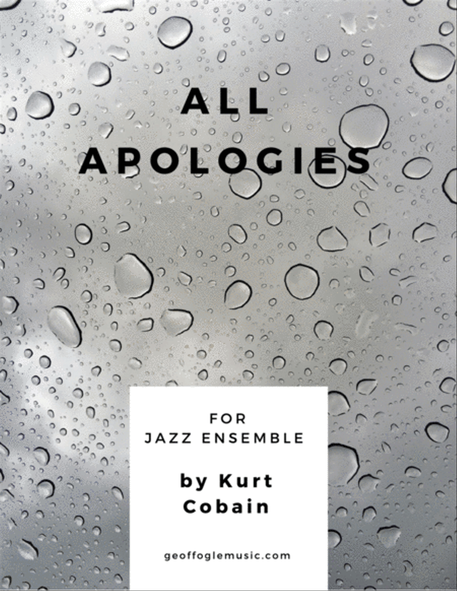 All Apologies All Apologies Jazz Ensemble scores gallery preview page 1