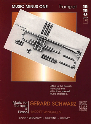 Book cover for Intermediate Trumpet Solos - Volume 3