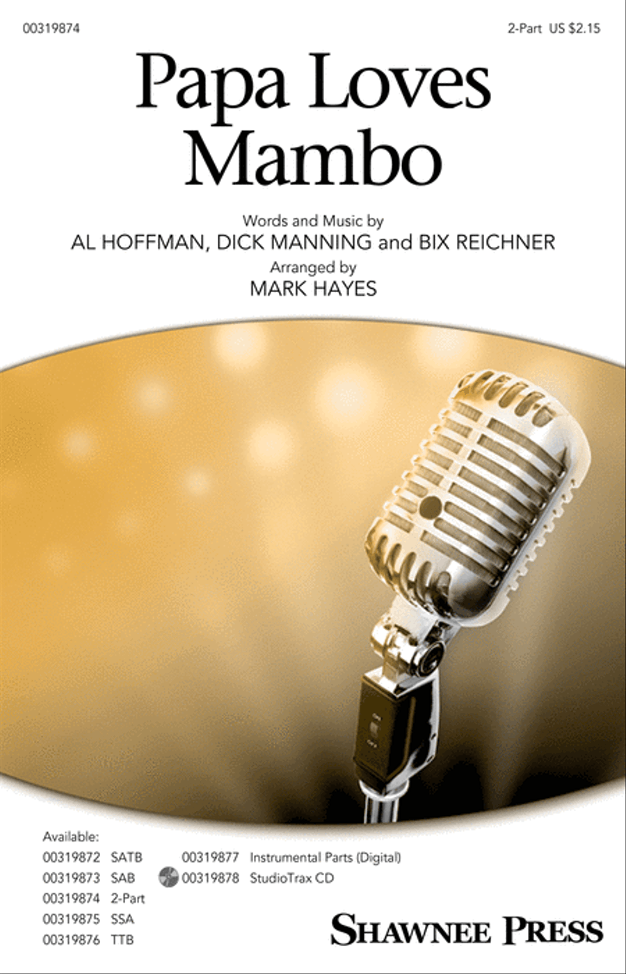 Papa Loves Mambo 2-Part scores gallery preview page 1