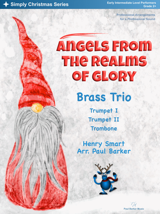 Book cover for Angels From The Realms Of Glory (Brass Trio)
