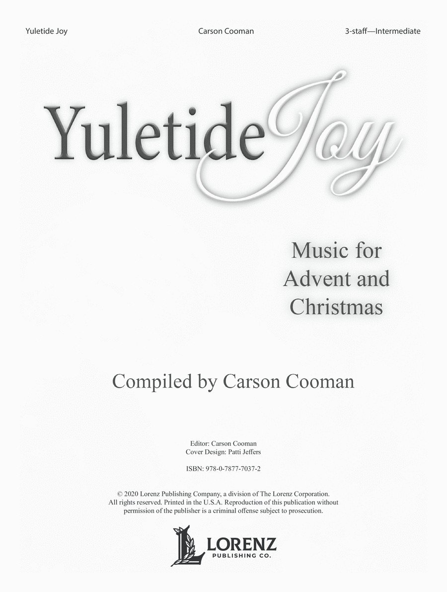 Yuletide Joy Organ scores gallery preview page 1