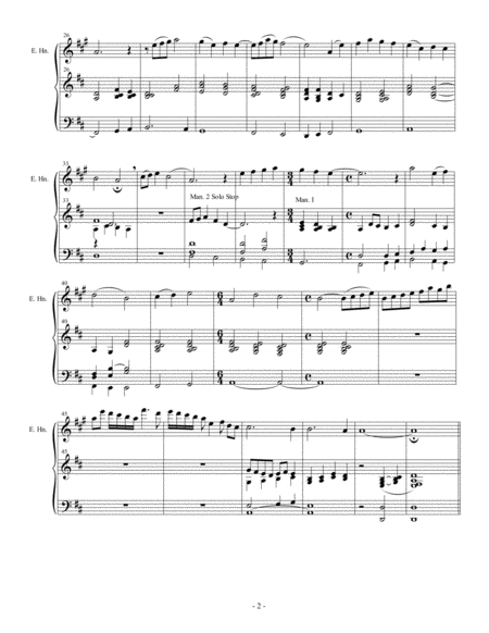 Salve Regina for English Horn and Organ image number null