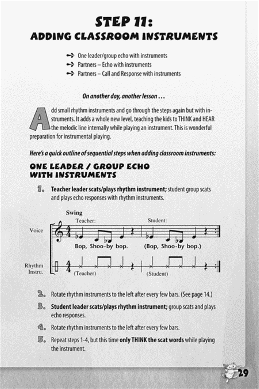 Scat Singing for Kids Choir scores gallery preview page 7