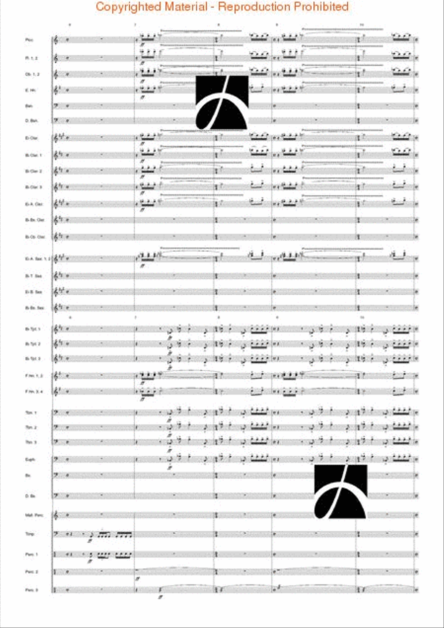 Kraftwerk Concert Band scores gallery preview page 3