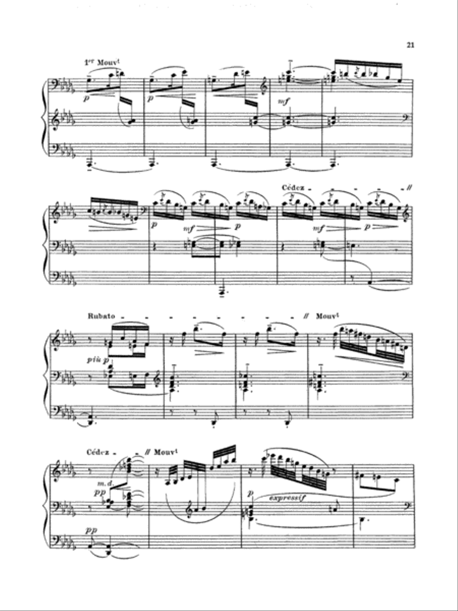 Debussy: Preludes (Volume II) Piano Solo scores gallery preview page 4