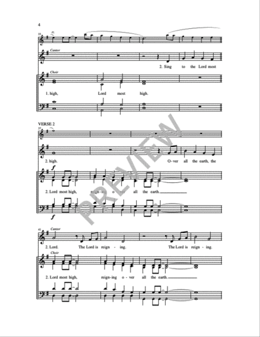 Clap Your Hands 4-Part scores gallery preview page 5