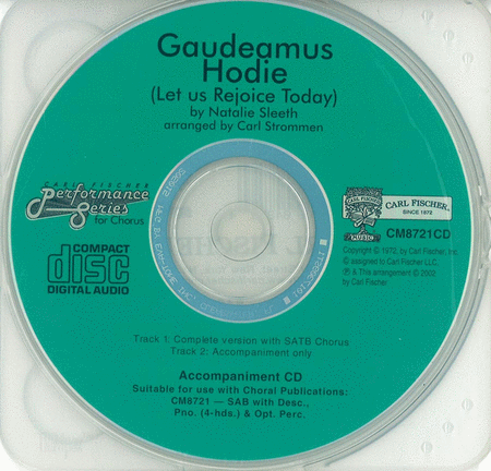 Gaudeamus Hodie (Let Us Rejoice Today)