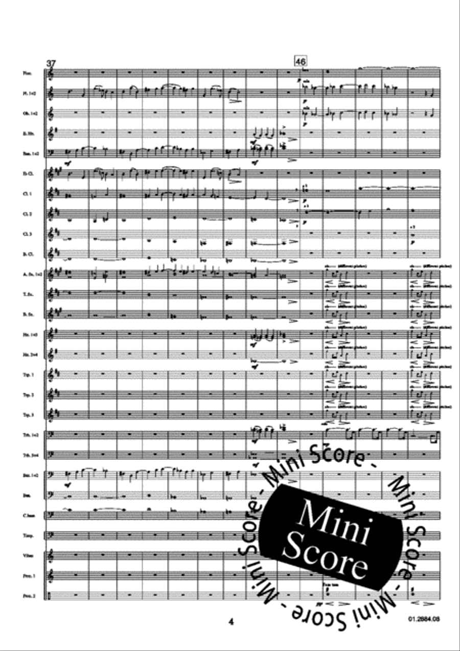Moving Spirits Concert Band scores gallery preview page 8