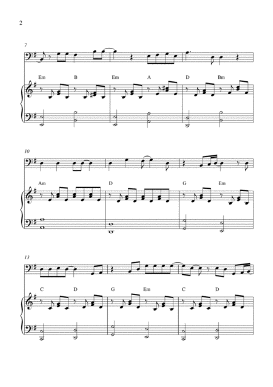 Eternal Flame Piano scores gallery preview page 2