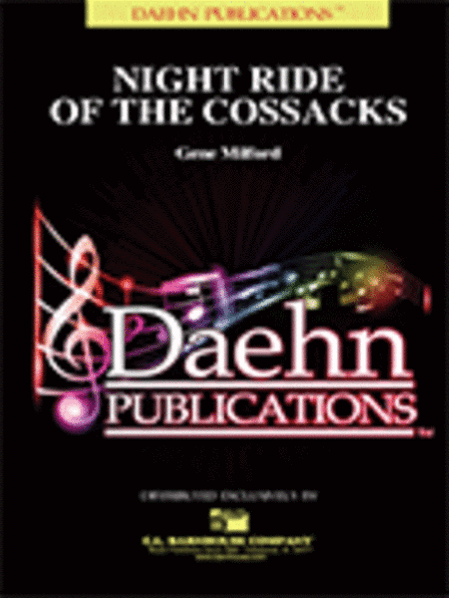 Night Ride of the Cossacks Concert Band scores gallery preview page 1