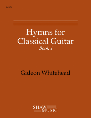 Book cover for Hymns for Classical Guitar, Book 1