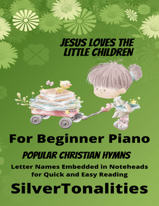 Book cover for Jesus Loves the Little Children Beginner Piano Collection