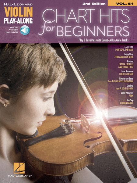Chart Hits for Beginners (Violin Play-Along Volume 51)