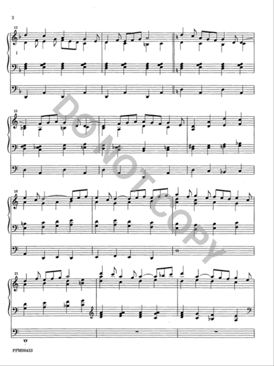 Gigue and Passacaglia Gigue and Passacaglia Organ scores gallery preview page 3