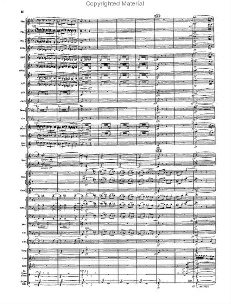 Armenian Dances, Part II Concert Band scores gallery preview page 78