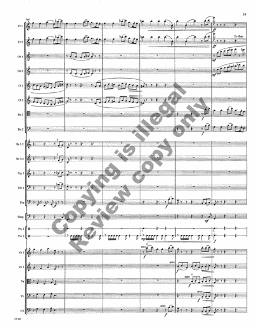 Symphony No. 1 Full Orchestra scores gallery preview page 123