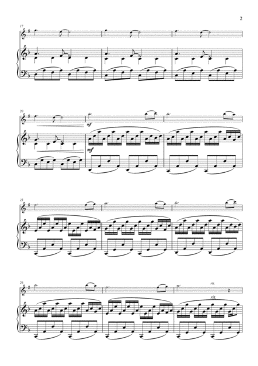 Comptine D'un Autre Été: L'après-midi Clarinet Solo scores gallery preview page 3