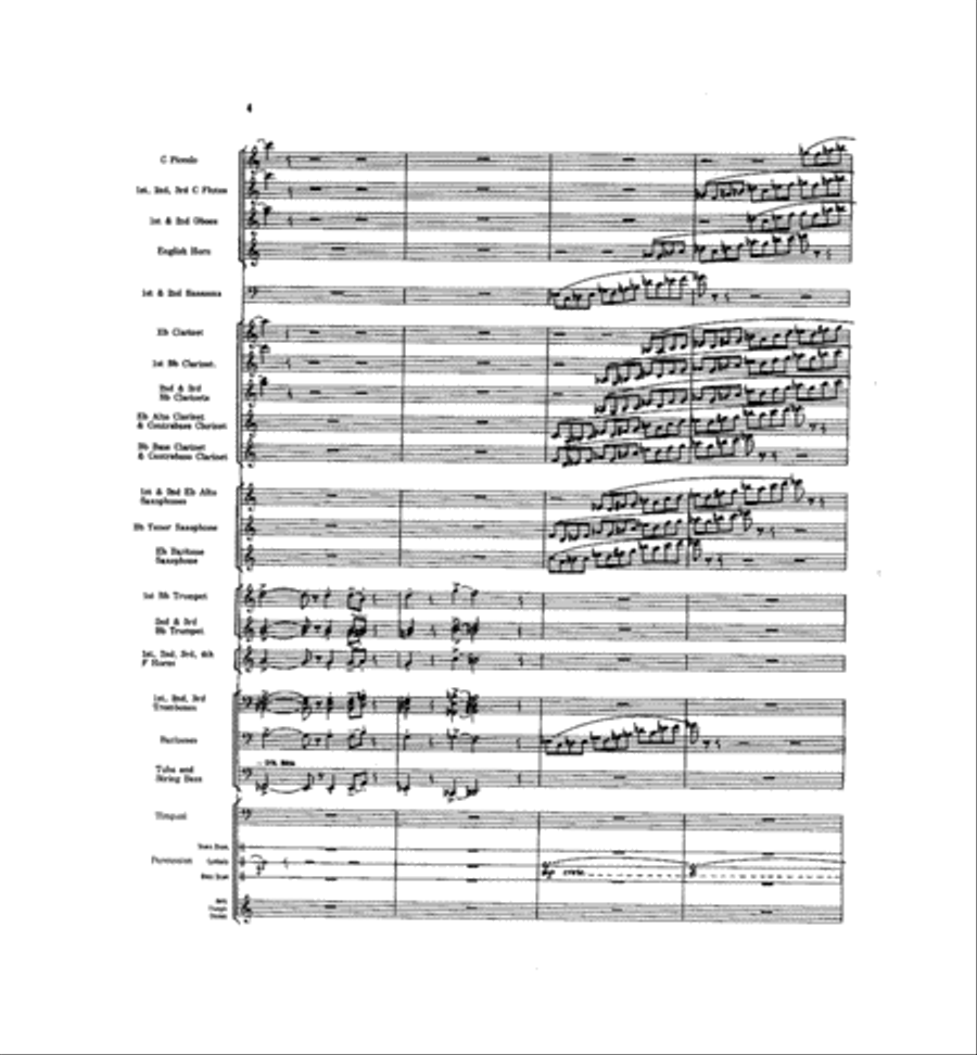 Caccia and Chorale Concert Band scores gallery preview page 3