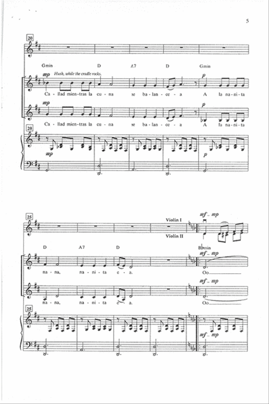 A La Nanita Nana - Two-part 2-Part scores gallery preview page 4
