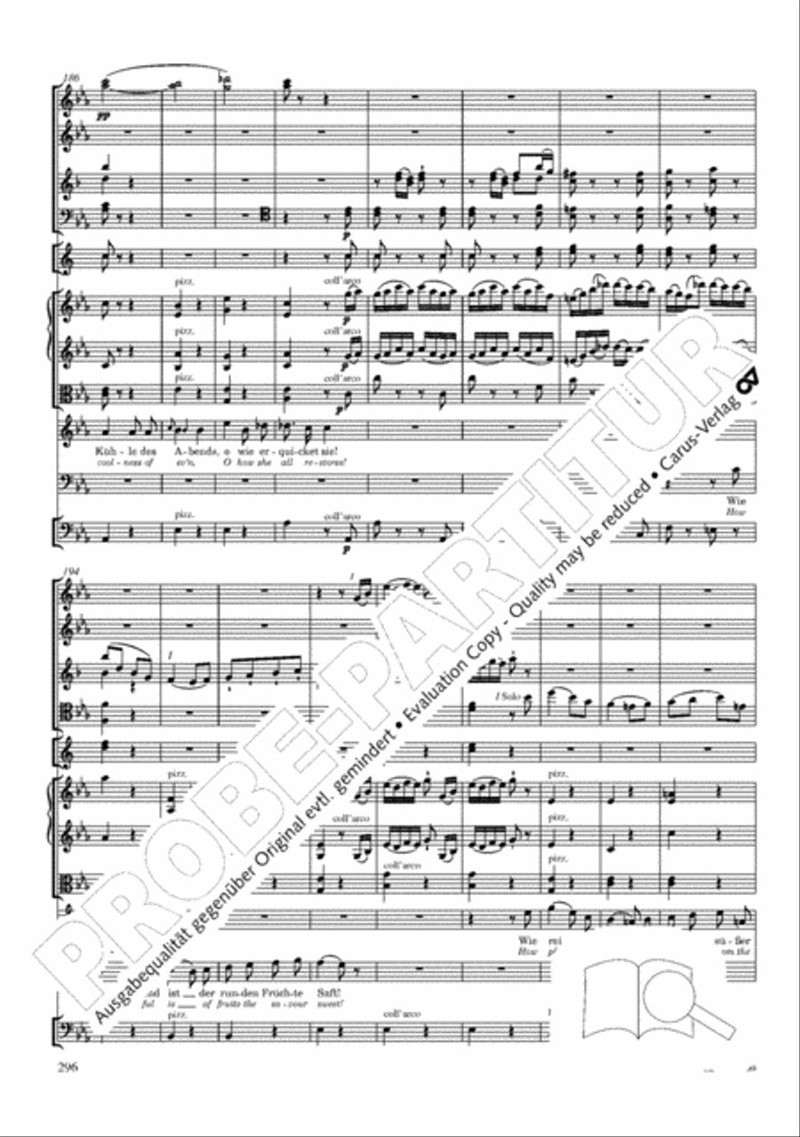 The Creation (Die Schopfung) 4-Part scores gallery preview page 316