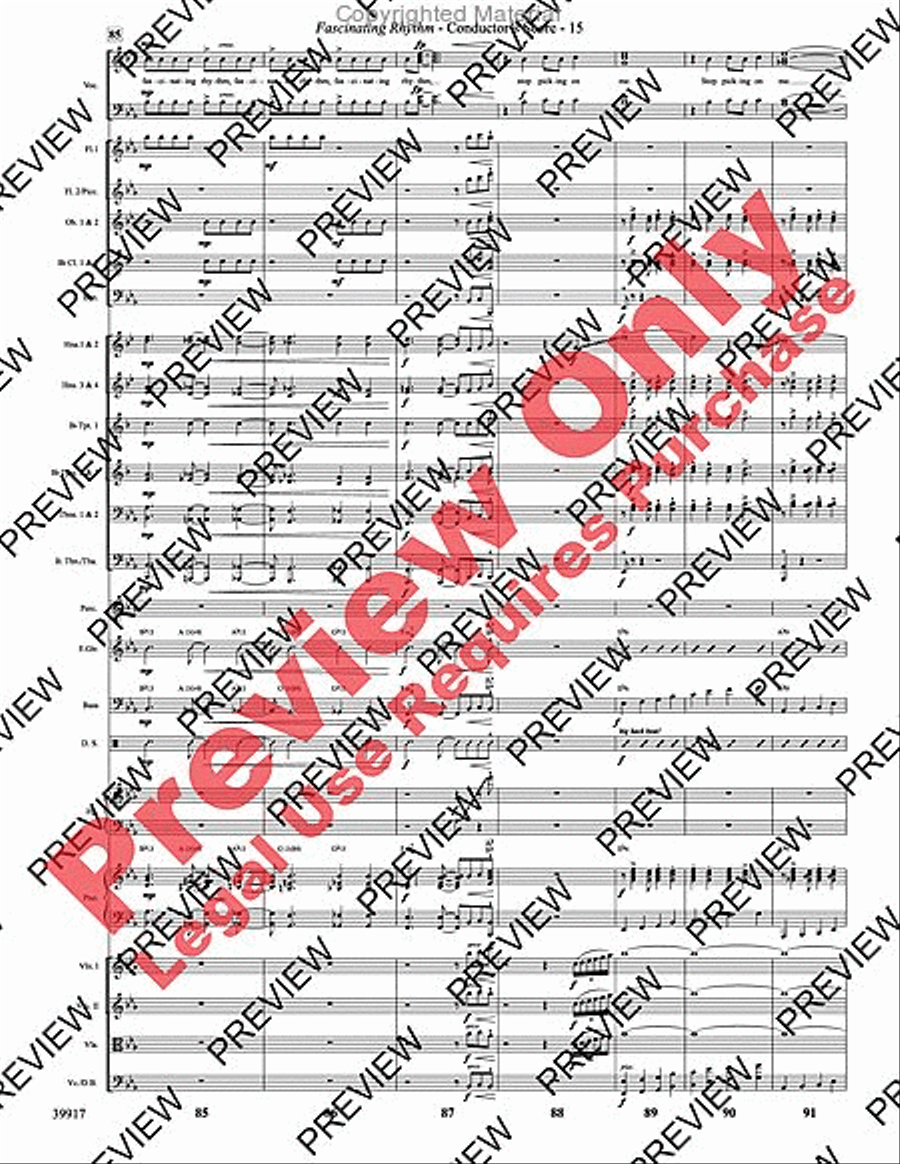 Fascinating Rhythm Choir scores gallery preview page 16