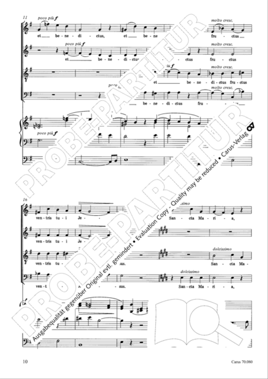 Five Short Sacred Compositions (Funf kleinere Kirchenwerke) Score scores gallery preview page 24