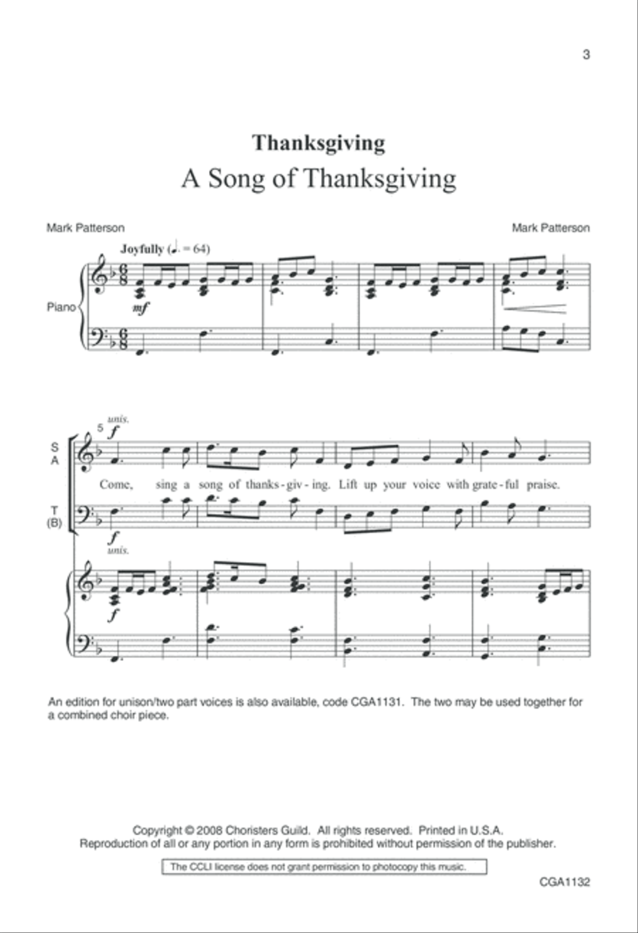 Worship Leaders for Mixed Voices: Seasonal Songs (SATB Score) 4-Part scores gallery preview page 3