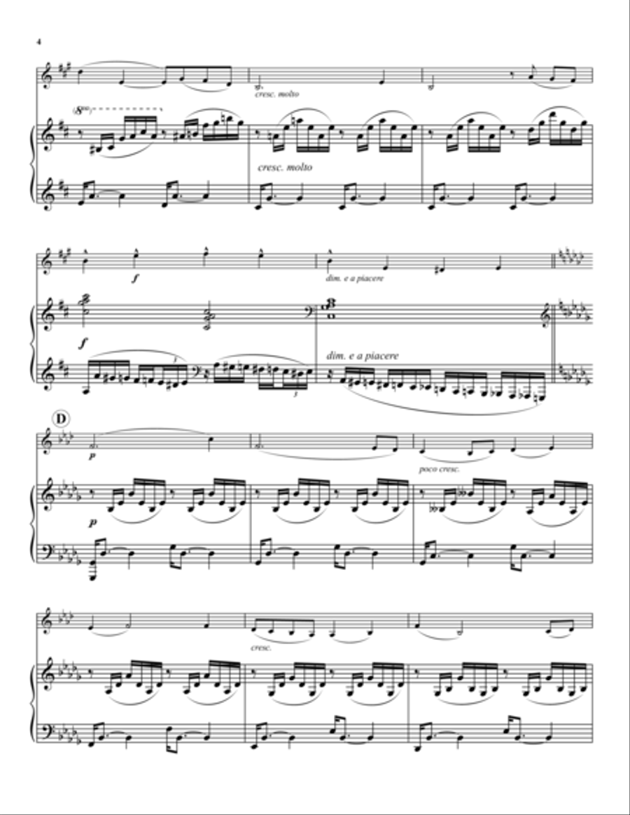 Deux Pieces Piano Accompaniment scores gallery preview page 4