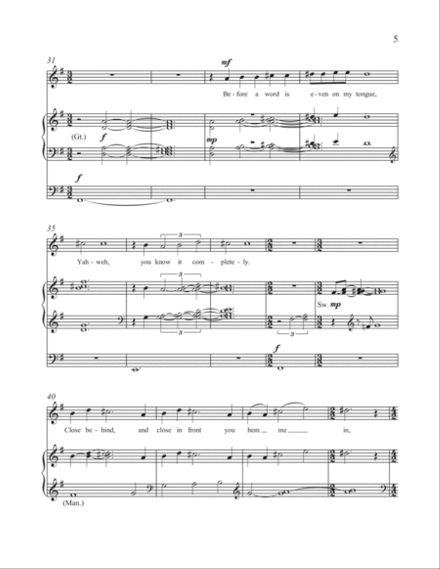 And the Night Will Shine as Day Soprano Voice scores gallery preview page 5
