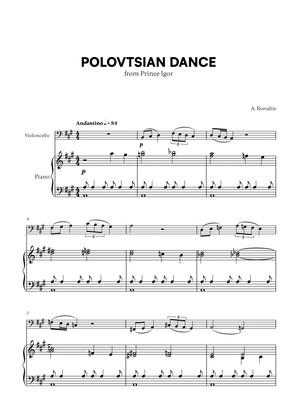 Polovtsian Dance (from Prince Igor) (for Cello and Piano)