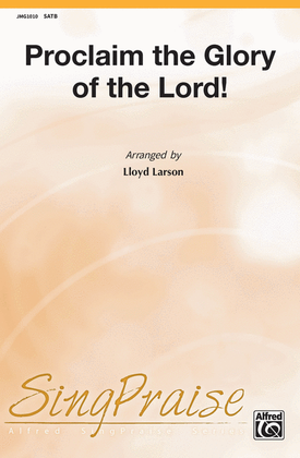 Book cover for Proclaim the Glory of the Lord!