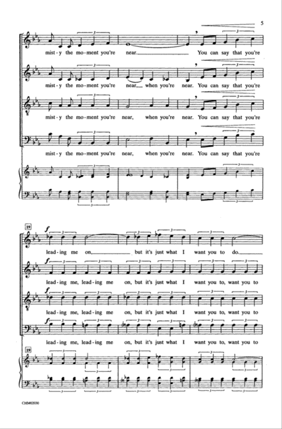 Misty A Cappella scores gallery preview page 4