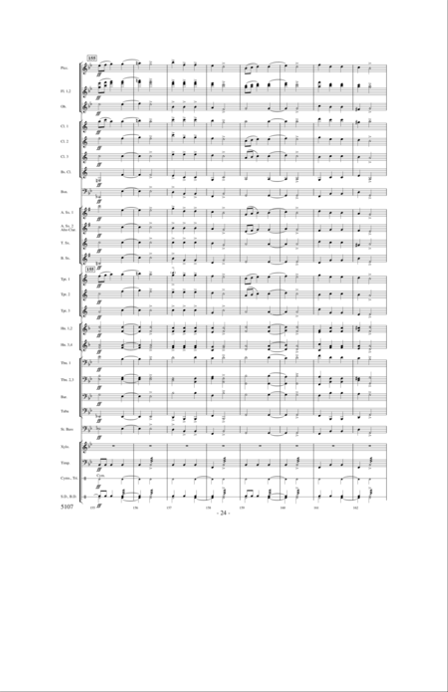 Slavonic Dance No. 1 Slavonic Dance No. 1 Concert Band scores gallery preview page 23